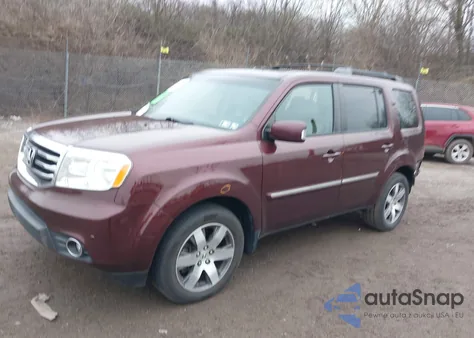 2013 Honda Pilot Touring z USA, uszkodzony, nr VIN 5FNYF4H98DB058201